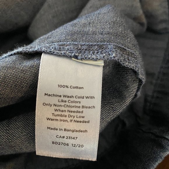 Talbots,6p , Long Sleeve Denim Dress, - Picture 5 of 5